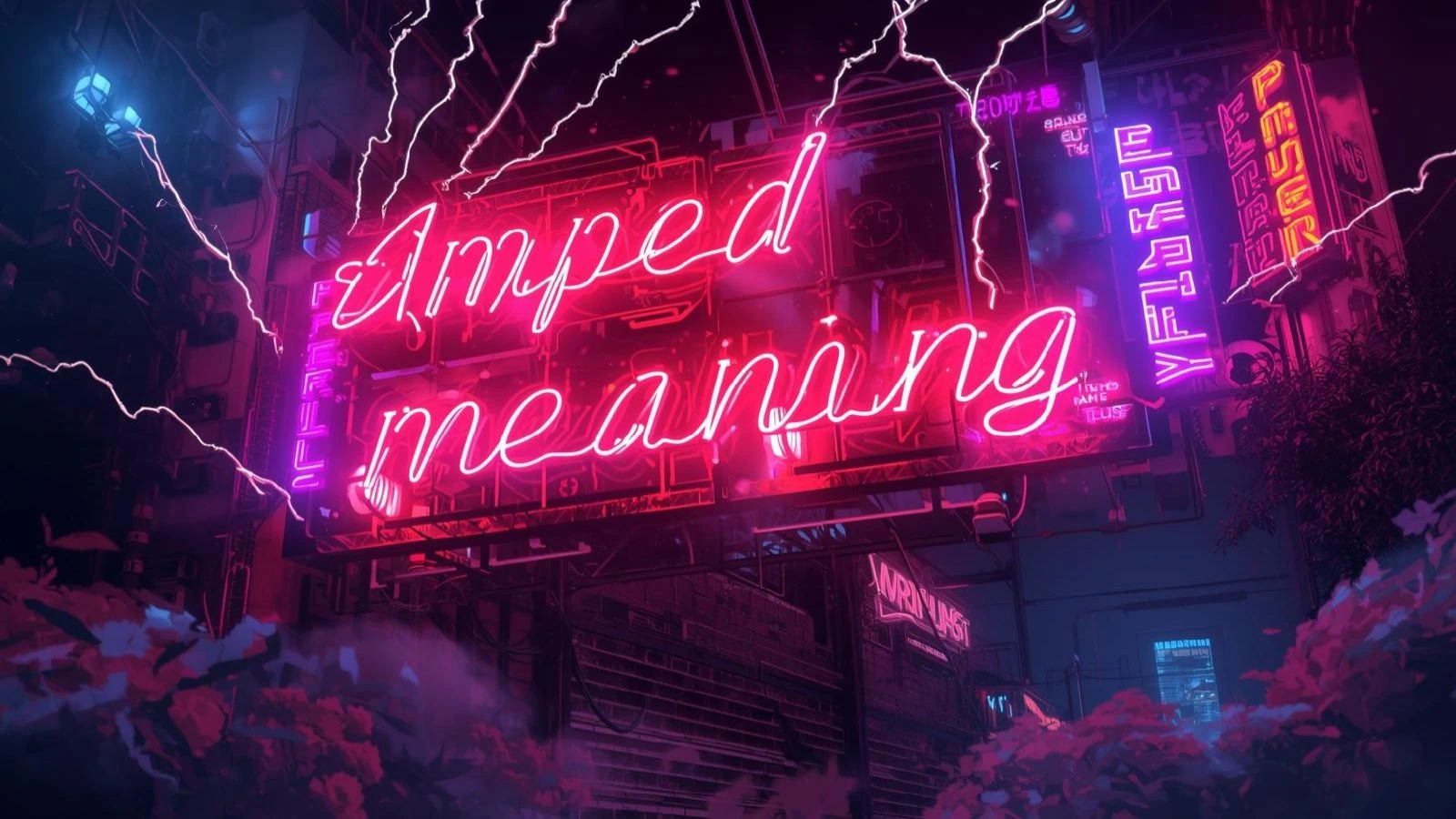 amped meaning slang