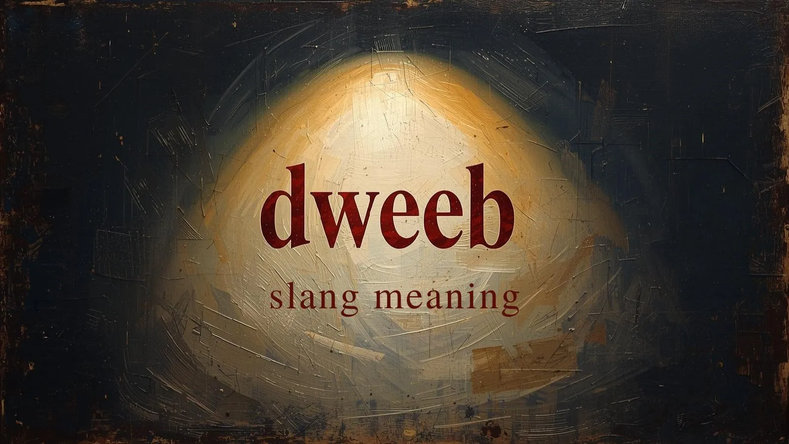 dweeb slang meaning
