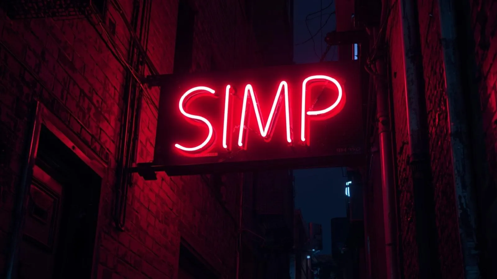 simp meaning slang (if included)
