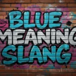 blue meaning slang