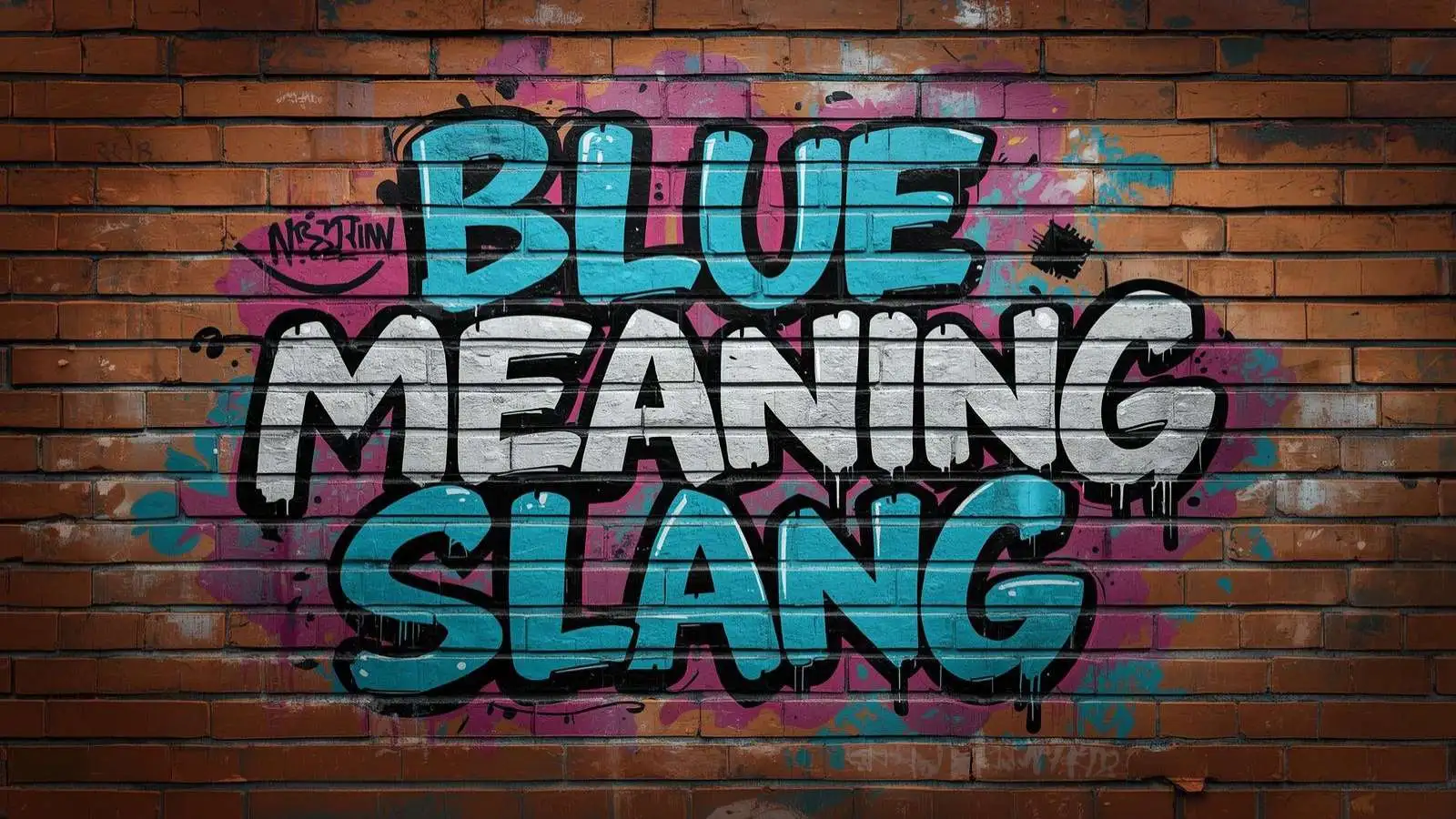 blue meaning slang