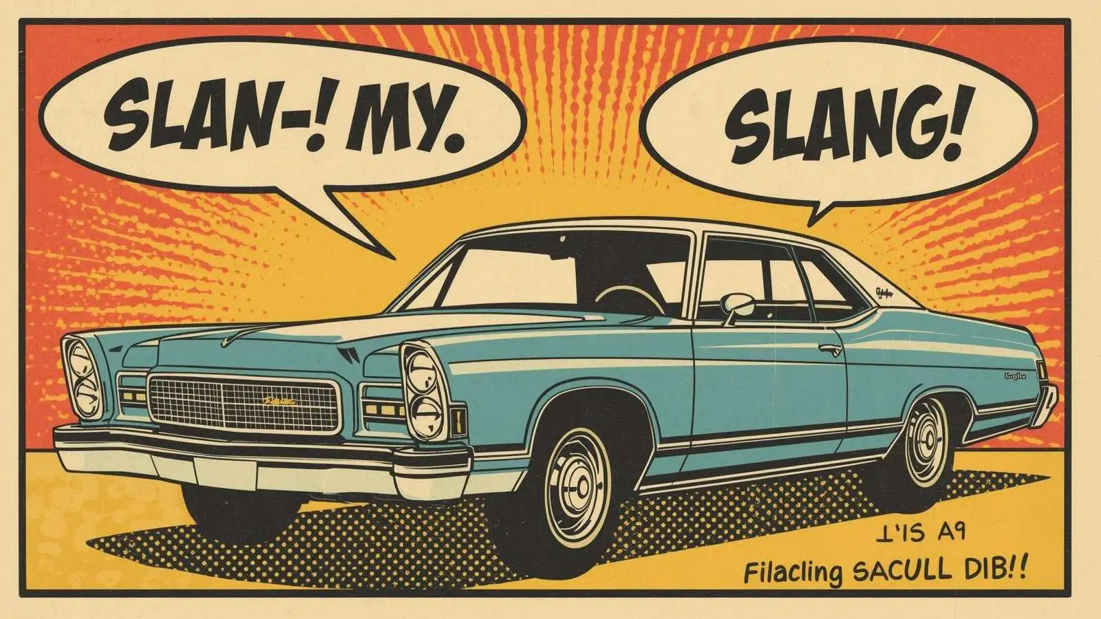car meaning slang