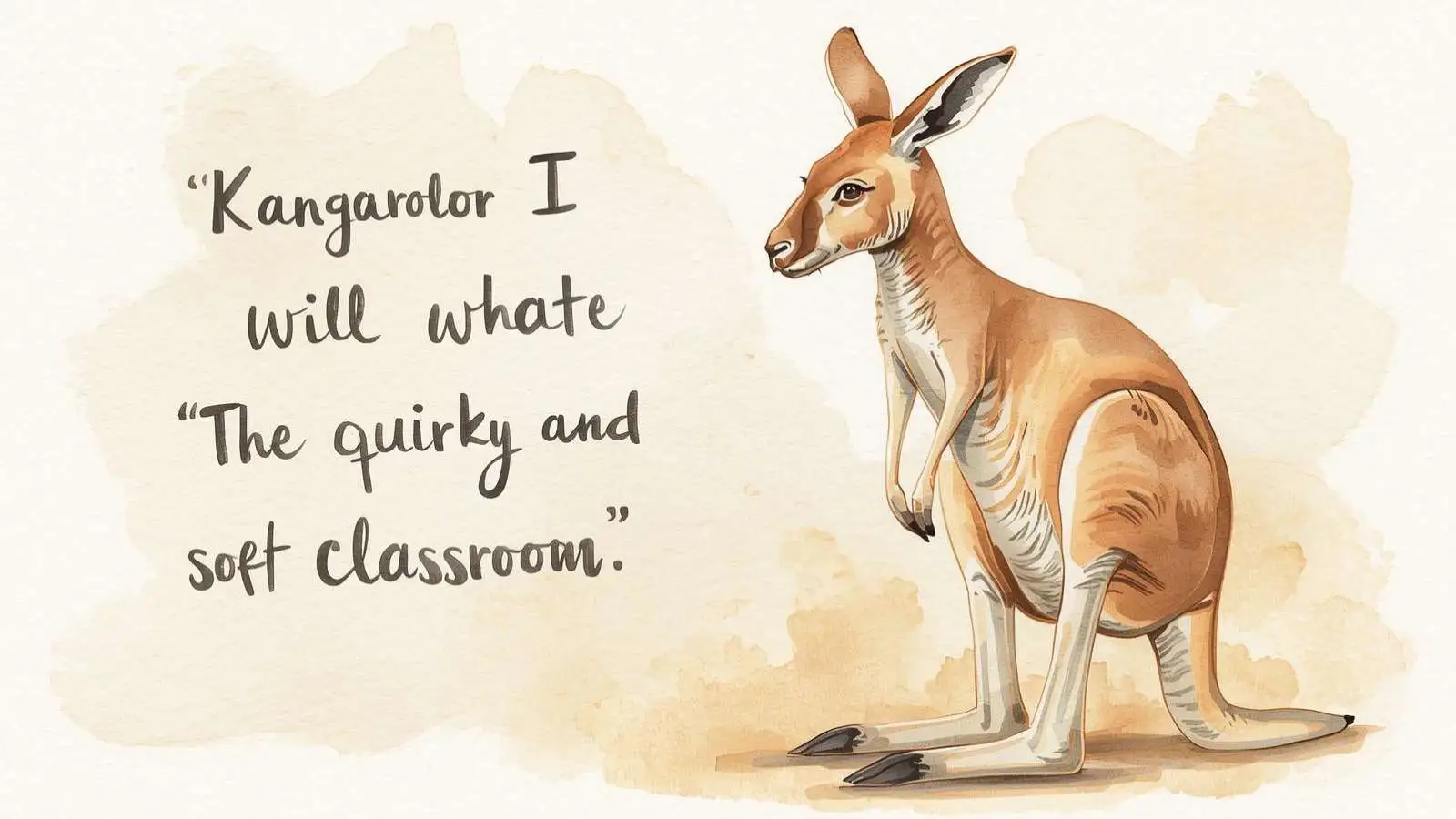 kangaroo meaning slang