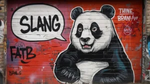 panda meaning slang