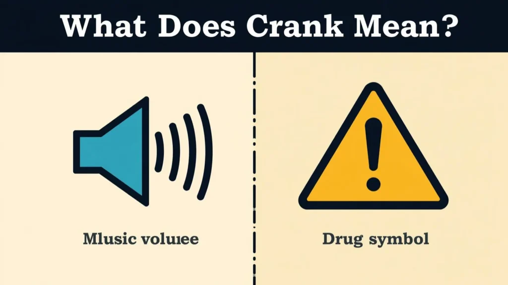 crank slang meaning