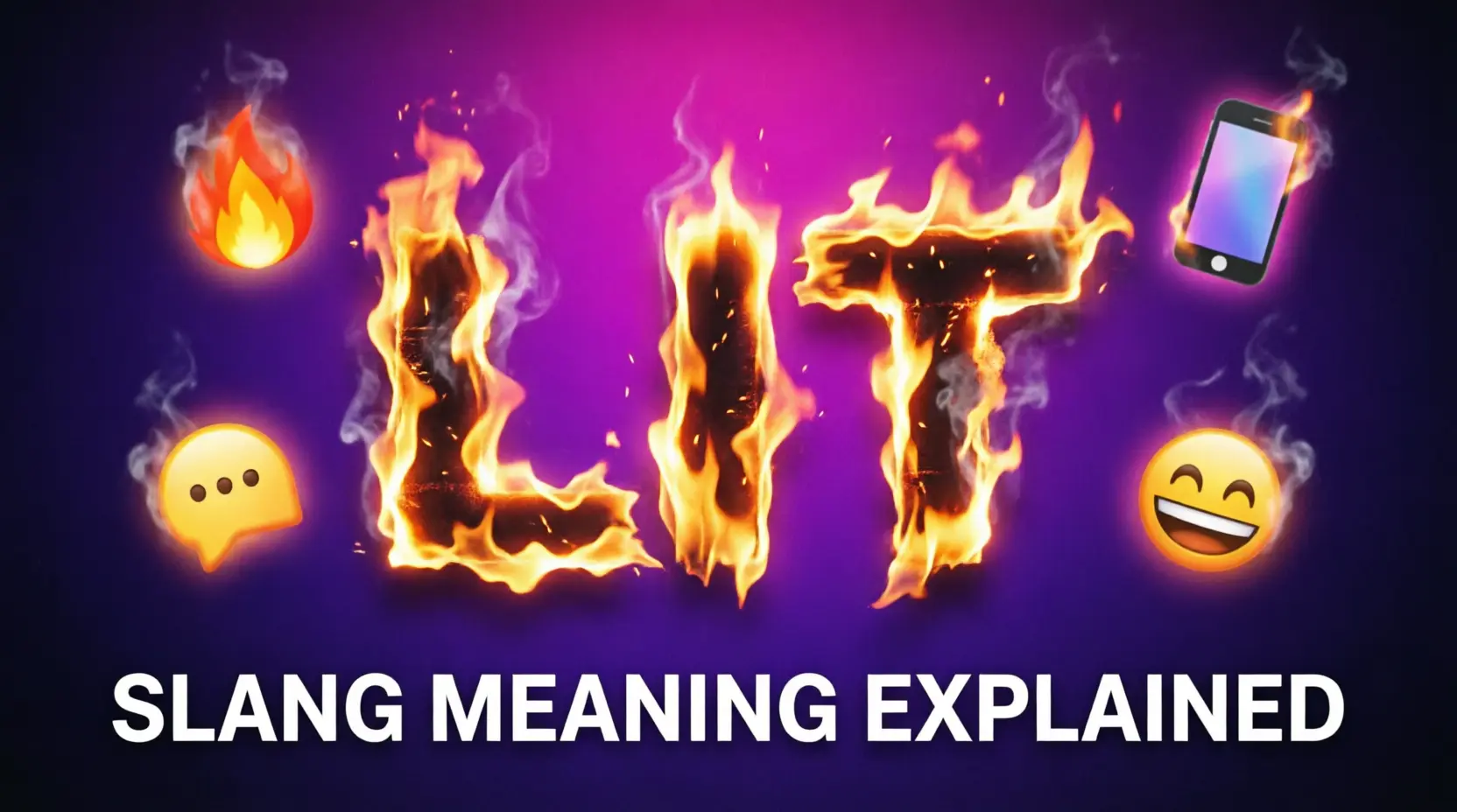 Lit Slang Meaning