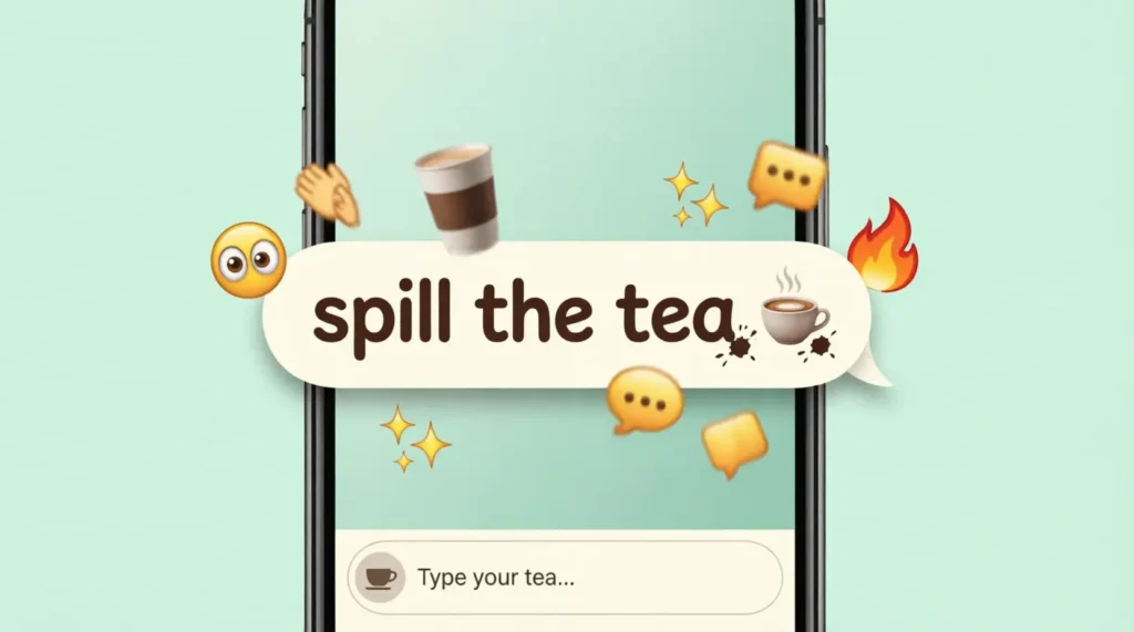 Tea Slang Meaning