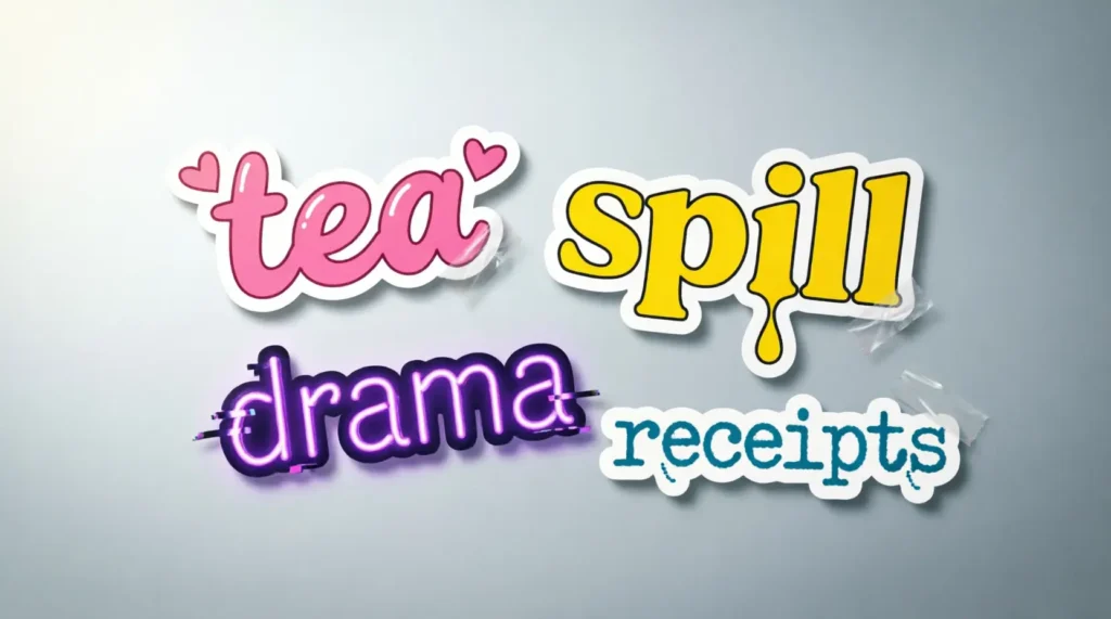 Tea Slang Meaning